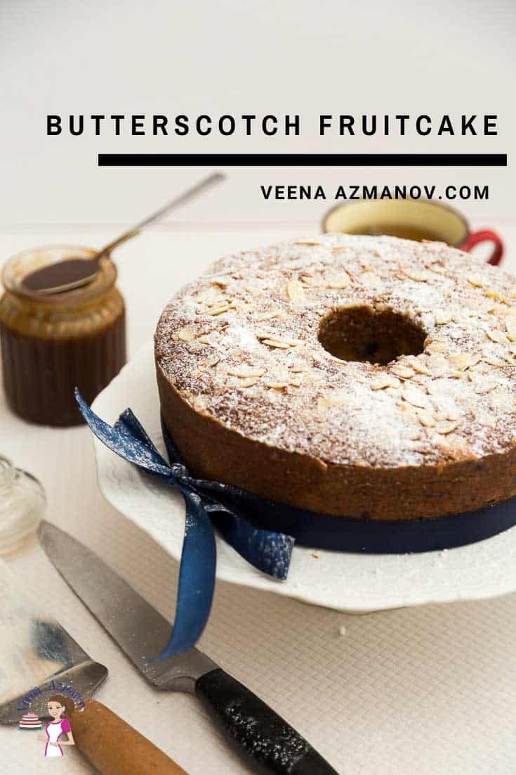 Butterscotch Fruitcake Recipe