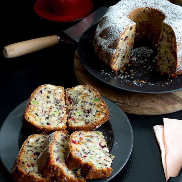 Candied Fruit Fruitcake