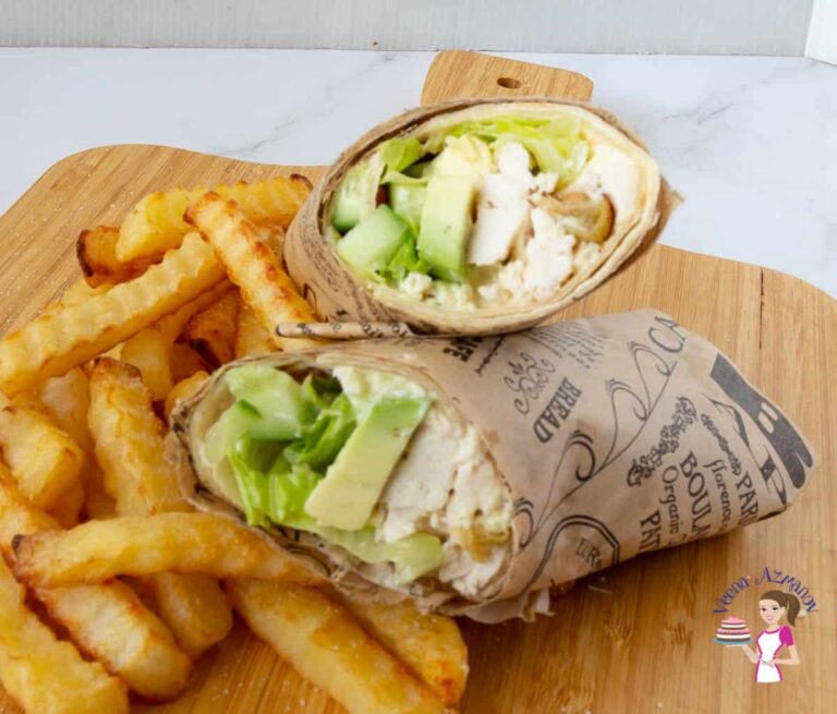 Chicken Wrap with Avocado