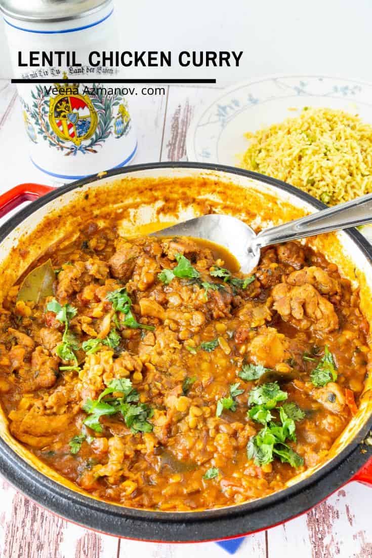 Lentil Chicken Curry