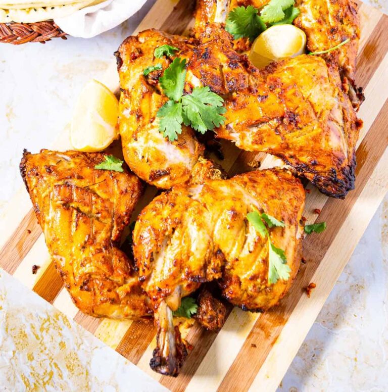 Oven Baked Indian Tandoori Chicken