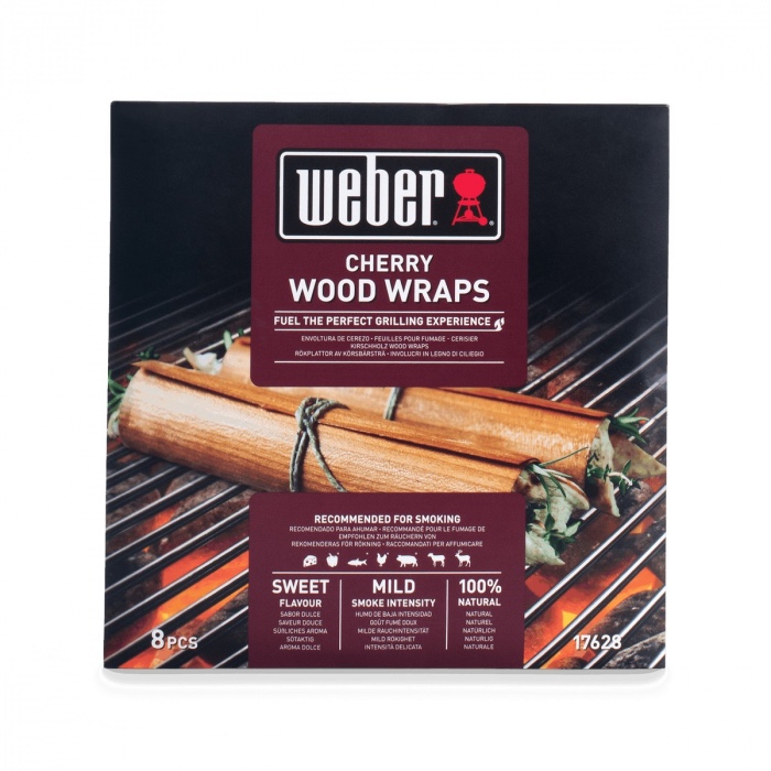 Come usare gli Cherry Wood Wrap Weber con un filetto di salmone